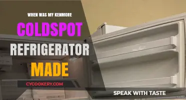 How to Determine the Manufacturing Date of Your Kenmore Coldspot Fridge