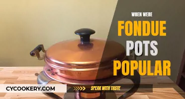 Fondue Pot's Heyday: A Culinary Journey Through Time