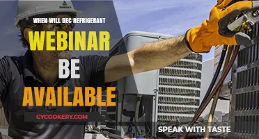 Upcoming DEC Refrigerant Webinar Release Date: What to Expect
