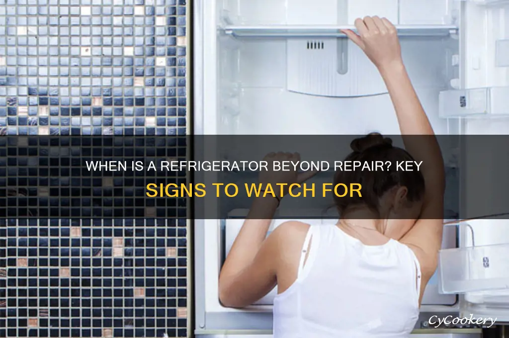 when would a refrigerator not be repairable