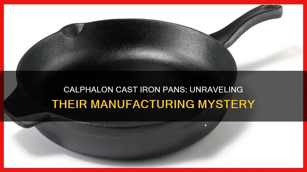 where are calphalon cast iron pans made