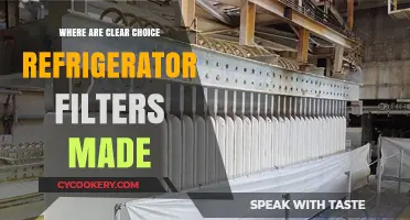 Where Are Clear Choice Refrigerator Filters Manufactured? A Detailed Look
