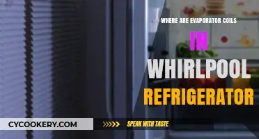 Locating Evaporator Coils in Your Whirlpool Refrigerator: A Quick Guide