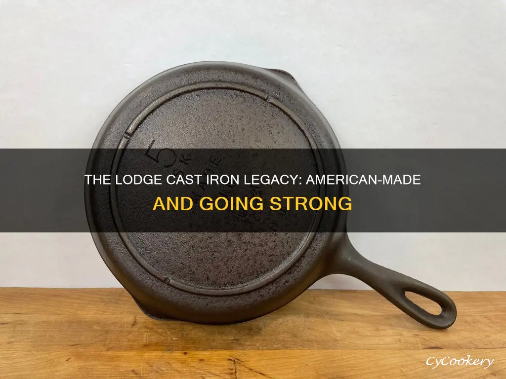 where are lodge cast iron pans made