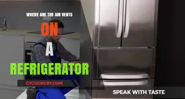 Locating Your Refrigerator's Air Vents: A Quick and Easy Guide