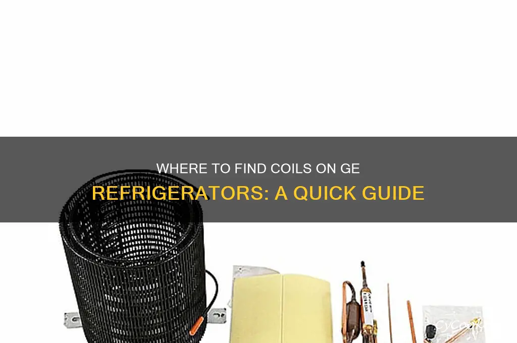 where are the coils on ge refrigerator