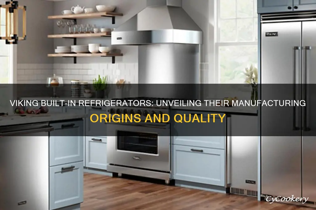 where are viking built-in refrigerators made