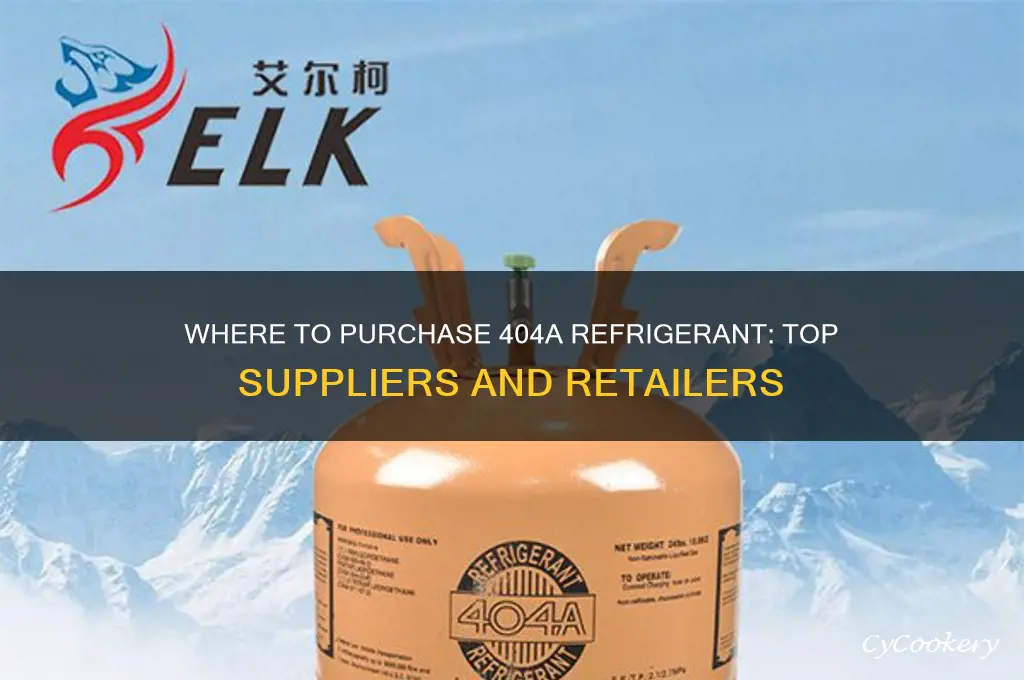 where can i buy 404a refrigerant