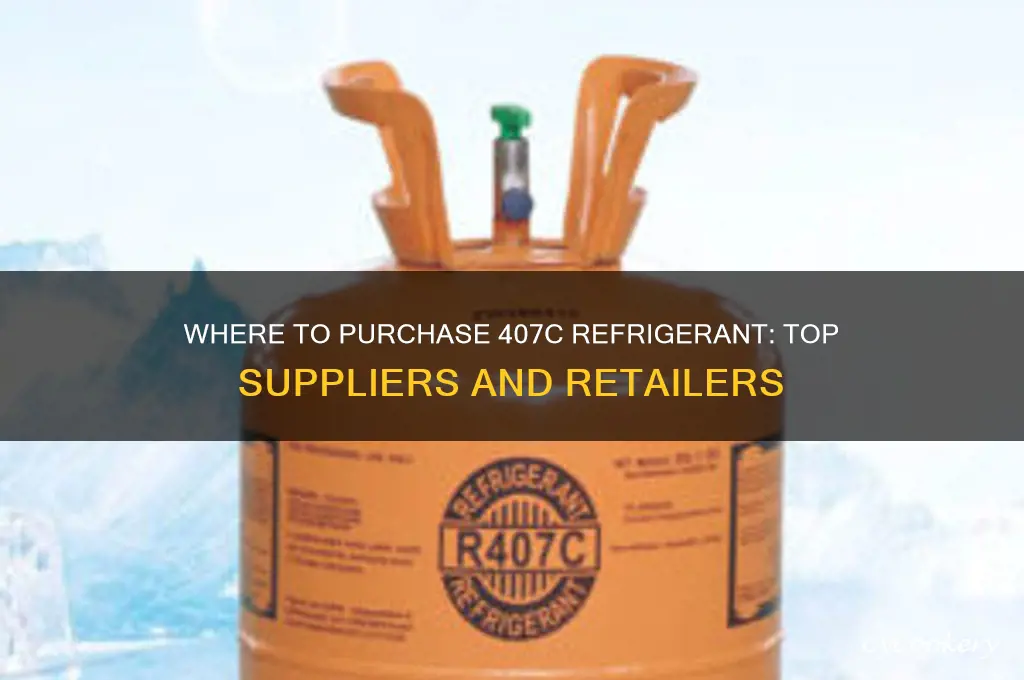 where can i buy 407c refrigerant