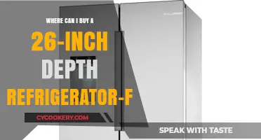 Best Places to Purchase a 26-Inch Depth Fridge-Freezer Combo