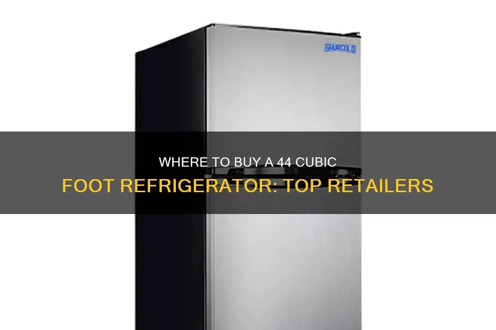 where can i buy a 44 cubit foot refrigerator