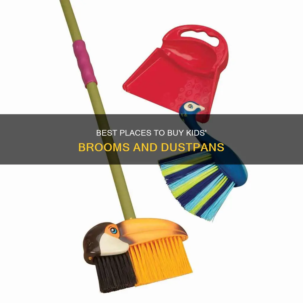 where can I buy a childs broom and dist pan
