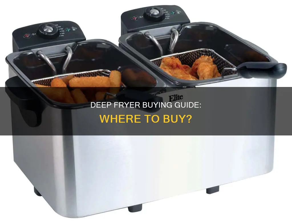 where can i buy a deep fryer