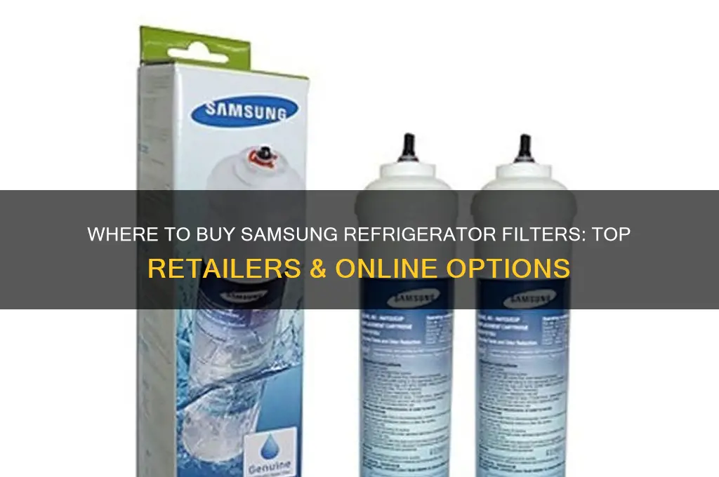 where can i buy a filter for my samsung refrigerator