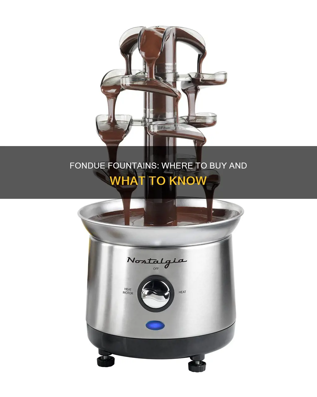 where can i buy a fondue fountain