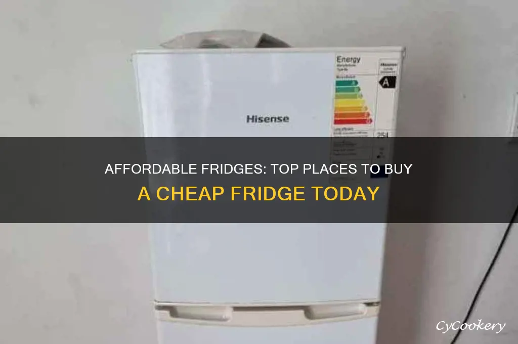 where can i buy a fridge for cheap
