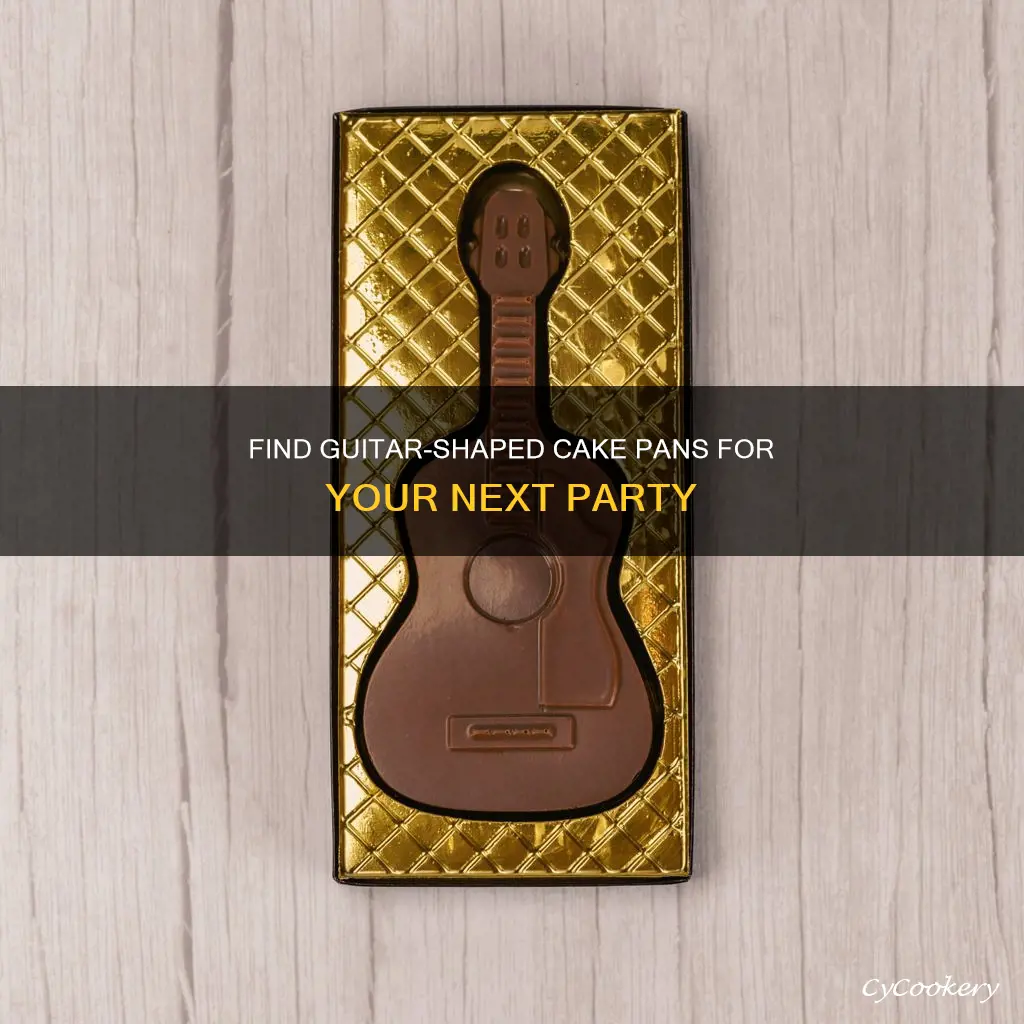 where can I buy a guitar shaped cake pan