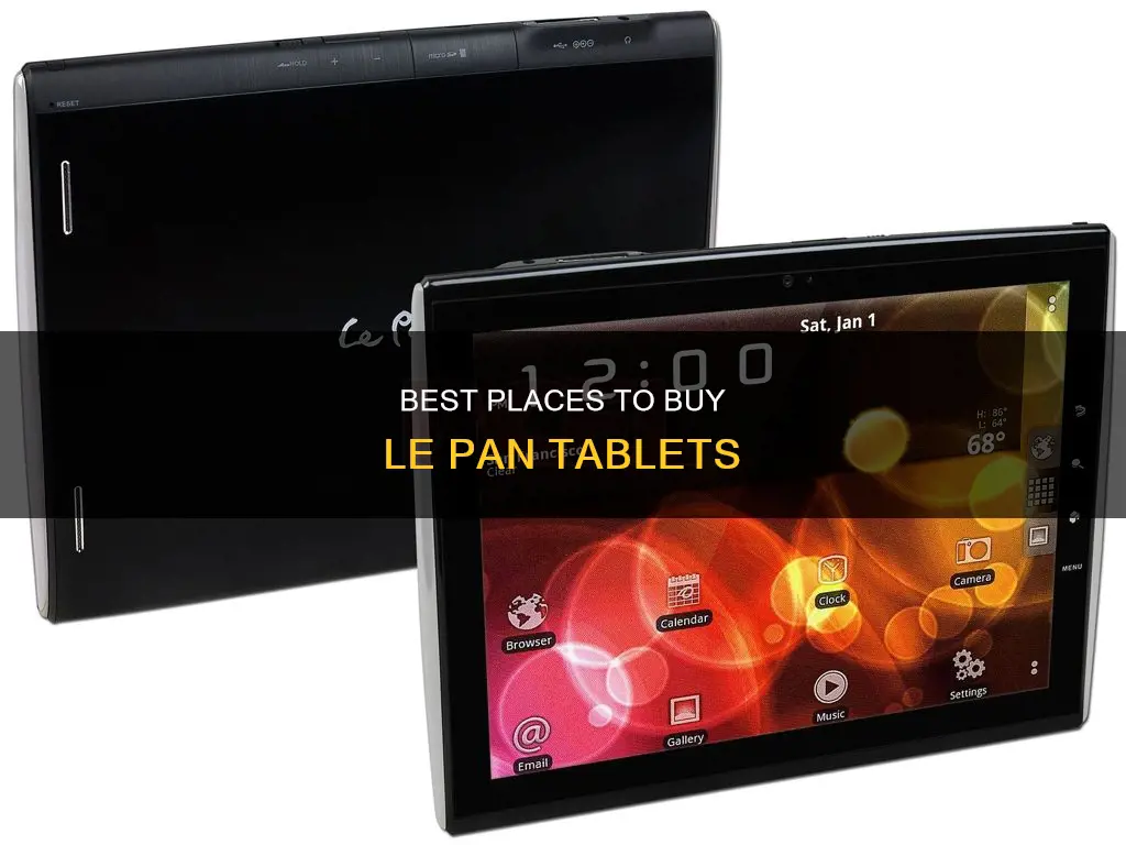 where can I buy a le pan tablet