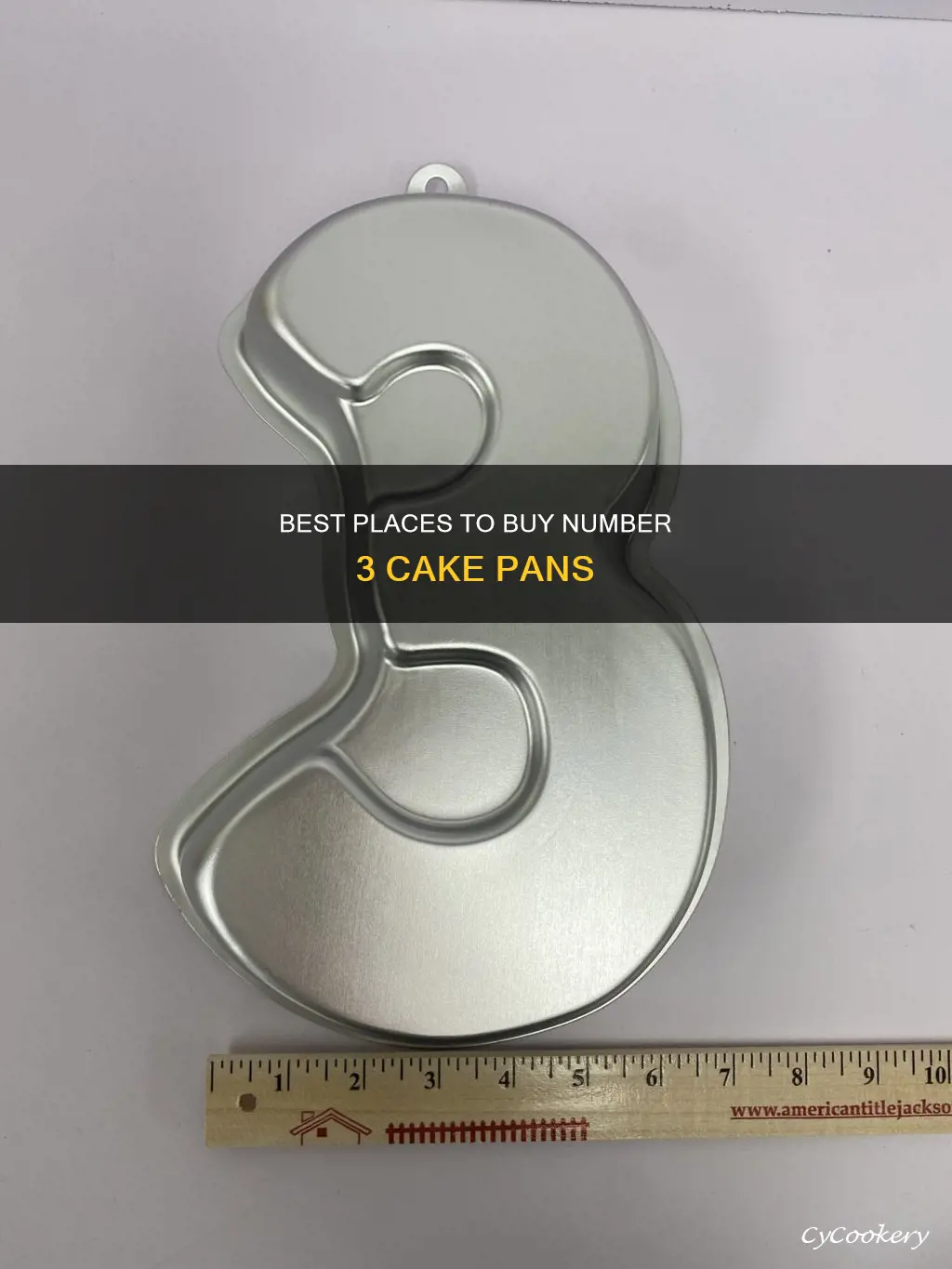 where can I buy a number 3 cake pan