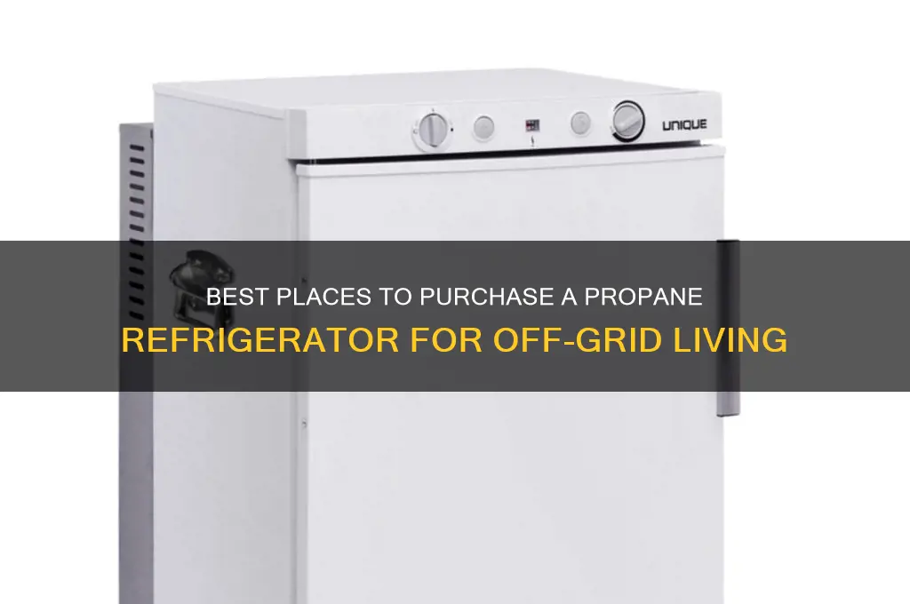 where can i buy a propane refrigerator