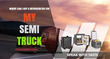 Top Places to Buy a Refrigerator for Your Semi Truck