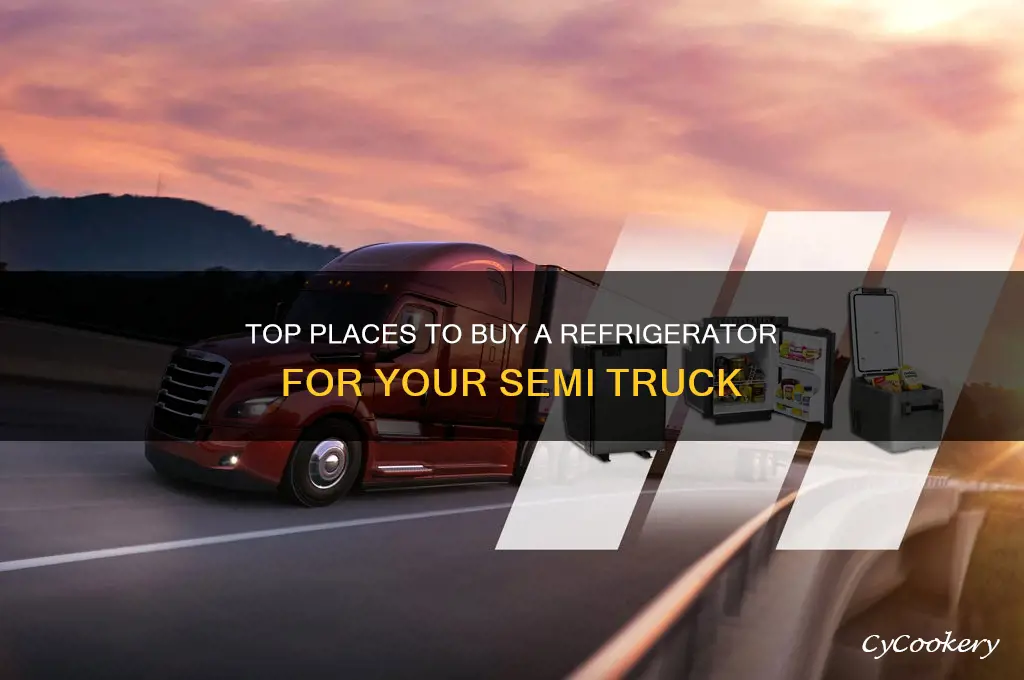where can i buy a refrigerator for my semi truck
