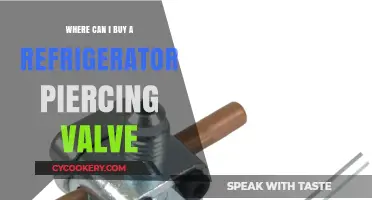 Where to Buy Refrigerator Piercing Valves: A Comprehensive Guide