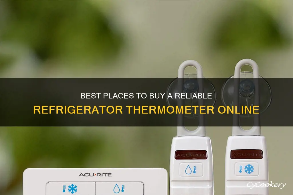 where can i buy a refrigerator thermometer