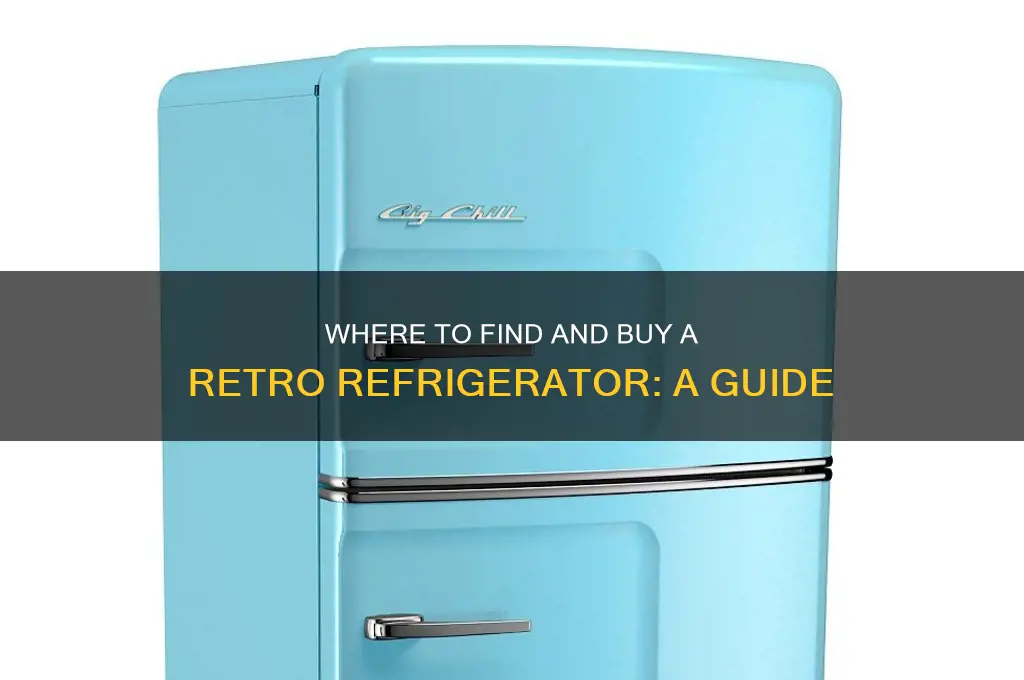 where can i buy a retro refrigerator