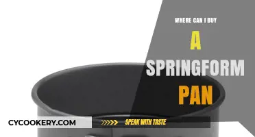 Springform Pan: Where to Buy?