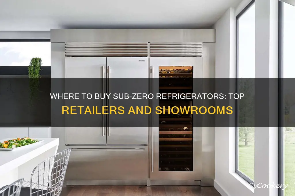 where can i buy a subzero refrigerator