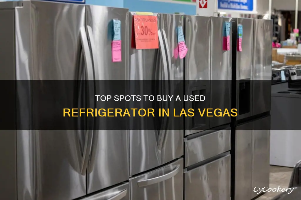 where can i buy a used refrigerator in las vegas