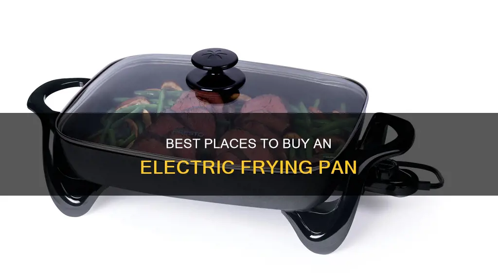 where can I buy an electric frying pan