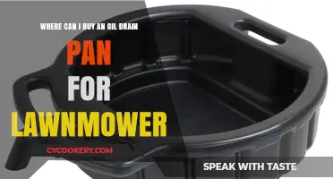 Best Places to Buy Oil Drain Pans for Lawnmowers