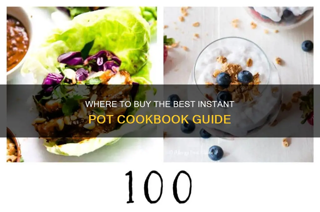 where can I buy an stant pot cook book