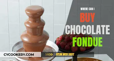 Chocolate Fondue: Where to Buy This Sweet Treat