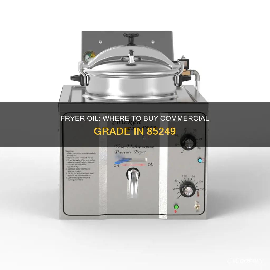 where can i buy commercial fryer oil 85249