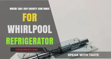 Where to Buy Gravity Cam Hinge for Whirlpool Refrigerator
