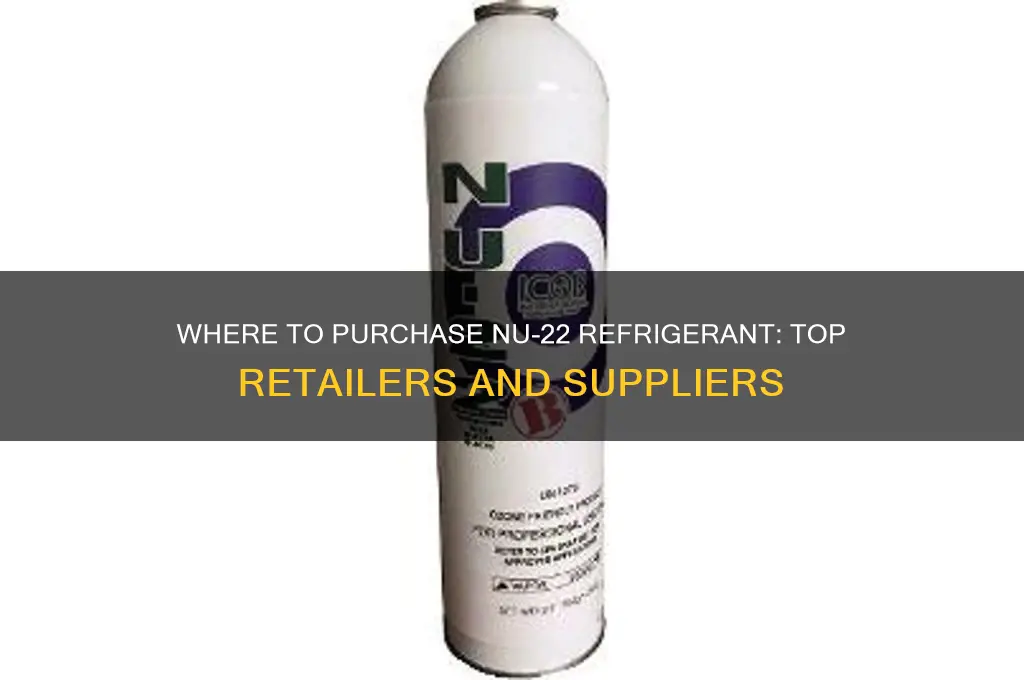 where can i buy nu 22 refrigerant