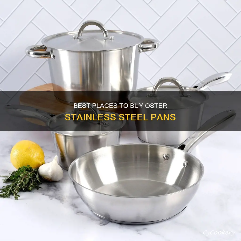 where can I buy oster stainless steel pans
