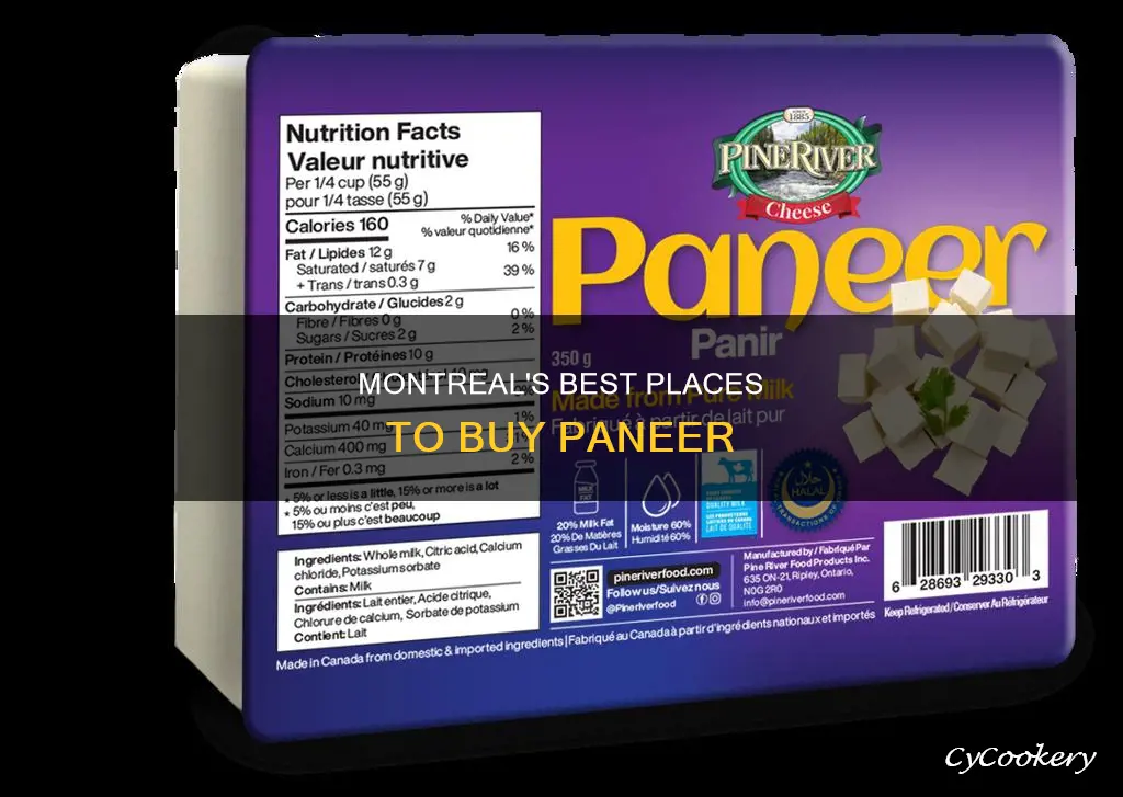 where can I buy paneer in montreal