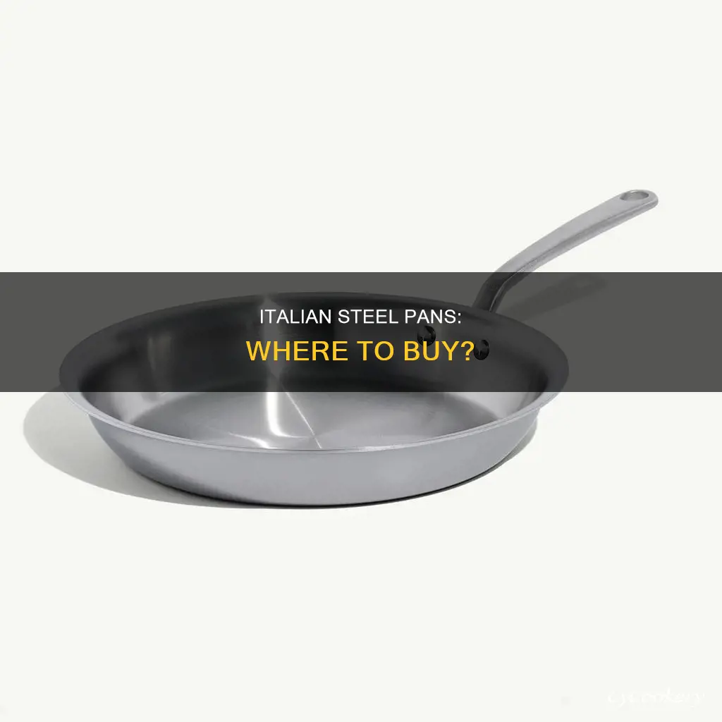 where can I buy pans from italian company steel