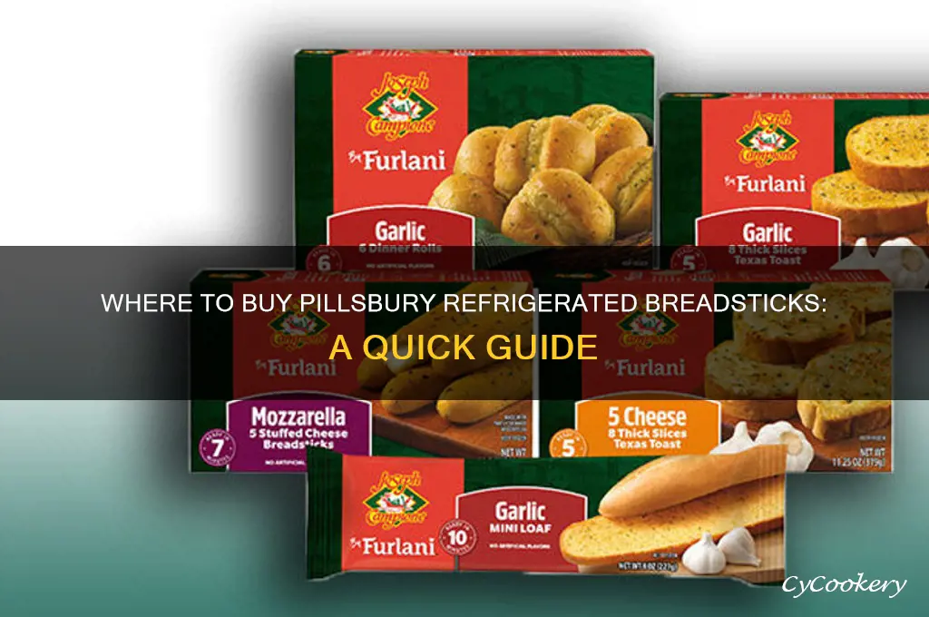where can i buy pillsbury refrigerated breadsticks