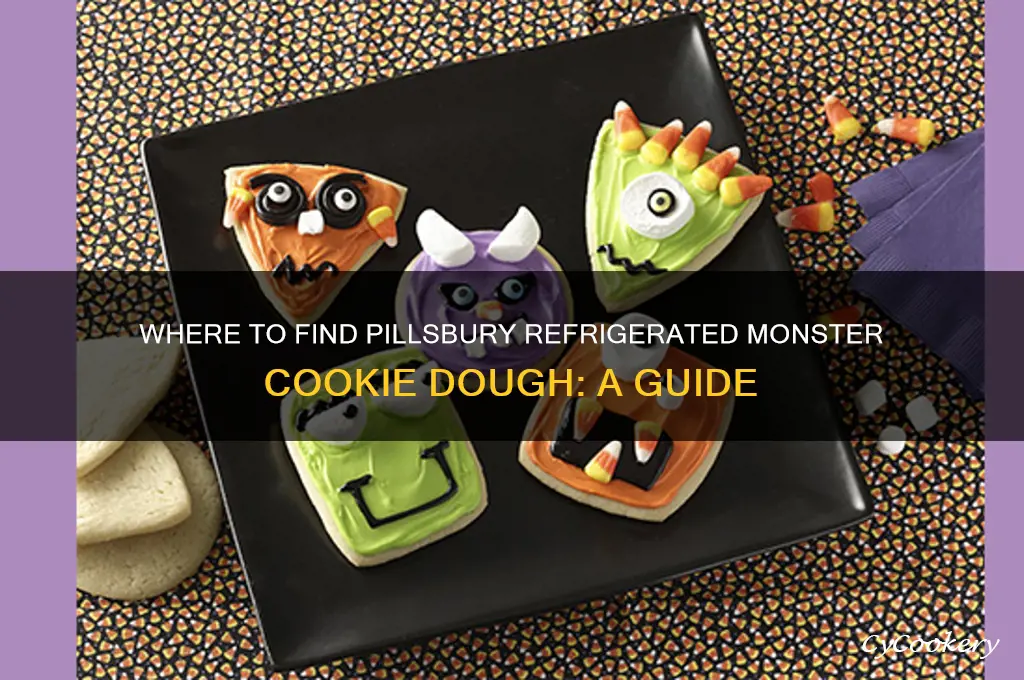 where can i buy pillsbury refrigerated monster cookies dough