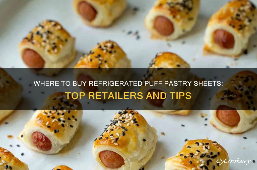 where can i buy puff pastry sheets refrigerated