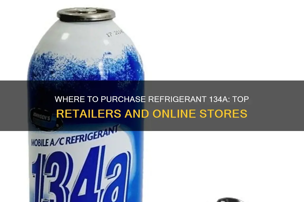 where can i buy refrigerant 134a