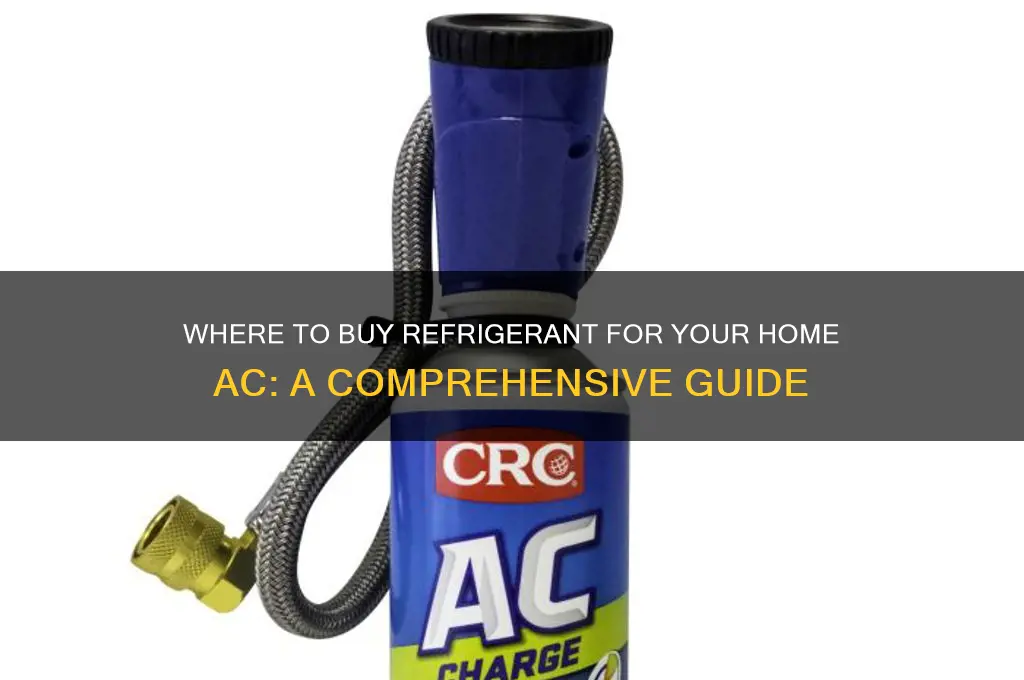 where can i buy refrigerant for my home ac