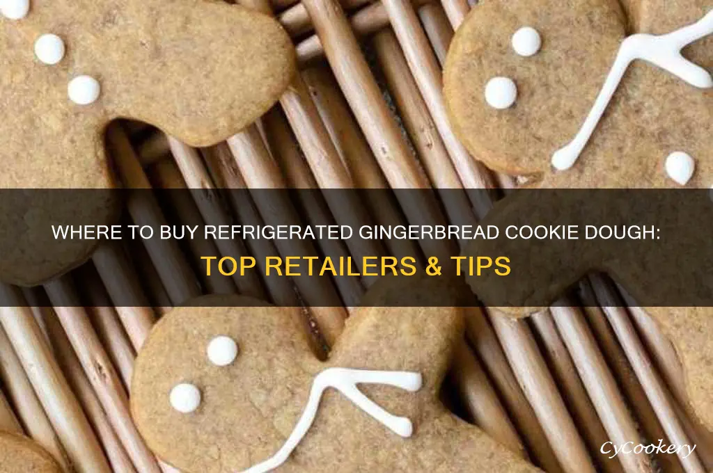 where can i buy refrigerated gingerbread cookie dough