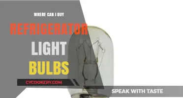 Where to Buy Refrigerator Light Bulbs: Top Retailers and Online Stores