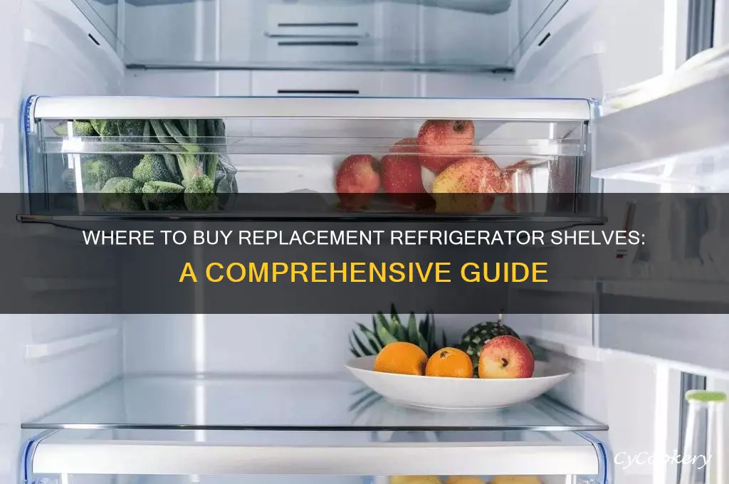 where can i buy refrigerator shelves